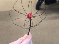 wire flowers